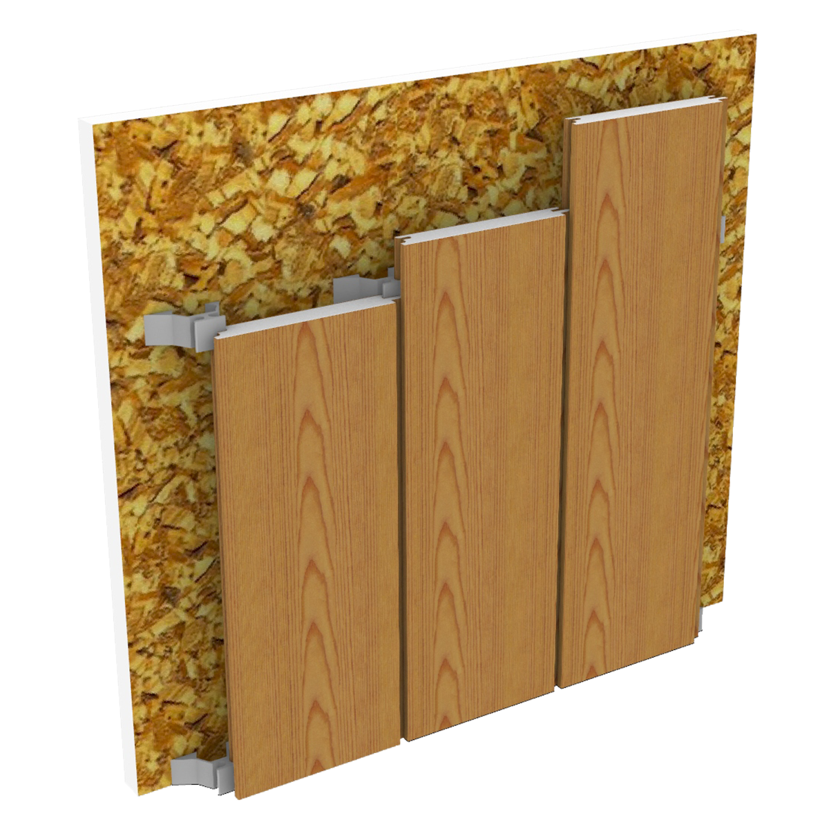 WP-137 Rain Screen Clip System- Vertical Gap